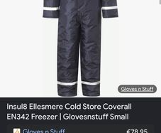 Insul8 freezer overalls