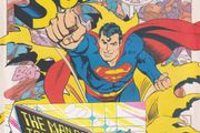 Superman #2 With Post Card London Editions 1988 Uk Comic