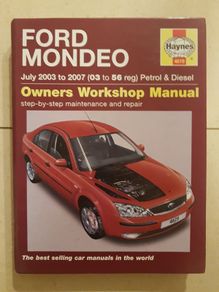 Haynes Ford Mondeo Mk 3 July 2003 to 2007 Workshop Manual 4619
