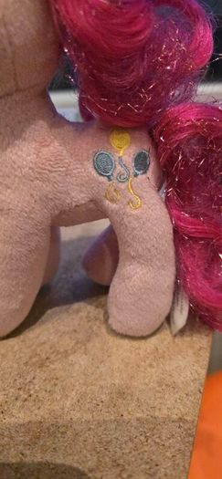 Duo of TY Beanie Babies Pinkie Pie and Princess Celestia Plush MLP G4 My Little Pony  2017