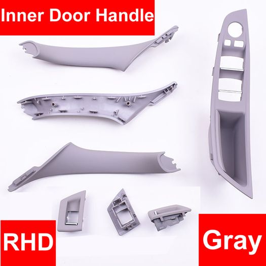 Original Right Hand Drive RHD For BMW 5 series F10 F11 Gray Beige Black Car Interior Inner Door Handle Panel Pull Trim Cover