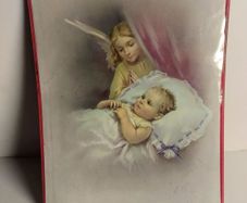 Vintage print, Bonella baby print