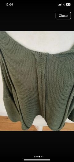 Asymmetric cotton knit size 10-12