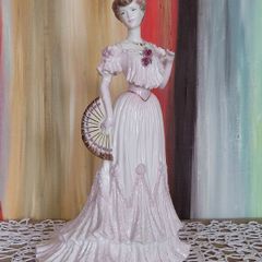 Vintage Coalport porcelain figurine Lady Rose