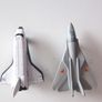 2019 Matchbox Swing Wing Fighter Jet & Siku Space Shuttle Image 4