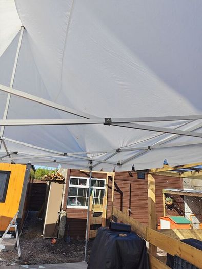 8x4m marquee pop up with sides