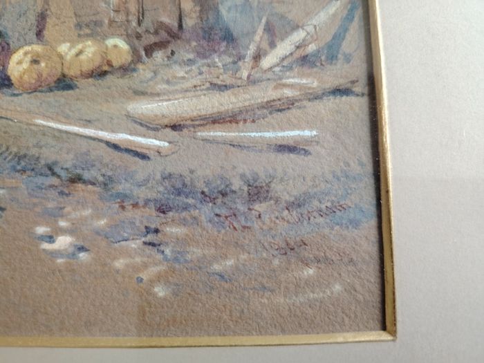 TL Rowbotham watercolour 1864