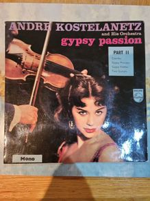 Andre Kostelanetz And His Orchestra Gypsy Passion Part Two 7 inch EP