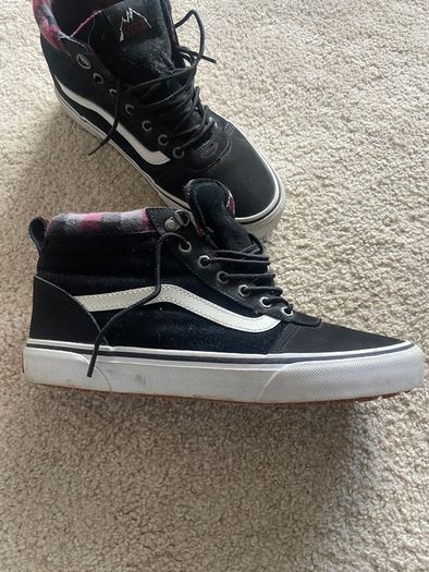 Vans high-top trainers size 8