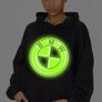 Glow in the dark Bmw Logo hoodie bmw jumper bmw hoodie for bmw driver Image 5