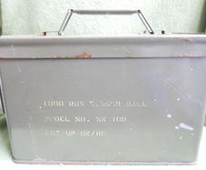 Military Field Gear Ammo Ammunition Chest Box Crate Container Green