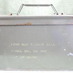 Military Field Gear Ammo Ammunition Chest Box Crate Container Green