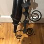 Black iron 6 Wine Bottle  Holder Image 4