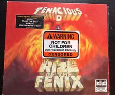 Tenacious D - Rize of the Fenix CD