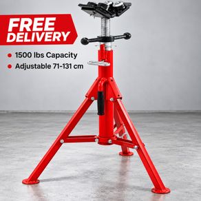 Pipe Stand with 4 Ball Transfer V Head 1500 lbs