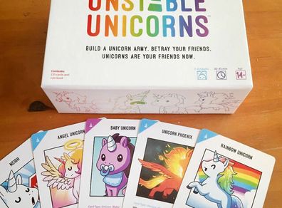 Unstable Unicorns card game