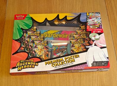 Pokemon TCG:Ascended Heroes Mega Gardevoir Priemum Poster Collection
