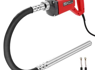 Concrete vibrator 1800W, 4000 rpm,, 5/2m 35mm, amplitude 0,55mm V portable, for concrete, pneed and construction