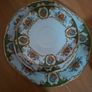 10 Piece Green & Orange china Image 3