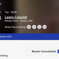 Lewis Capaldi Tickets