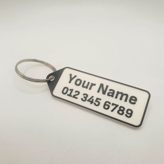 Custom Keychain Name Tags