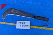 Bill Hook with Corded Handle