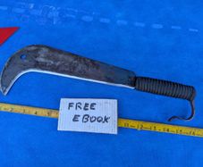 Bill Hook with Corded Handle