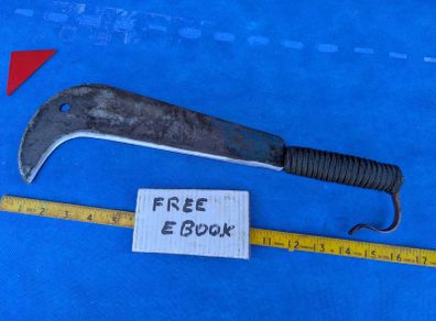 Bill Hook with Corded Handle