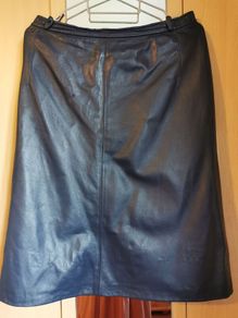 Leather skirt UK 10