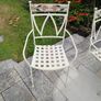 Garden table, 4 chairs, cast iron Image 6