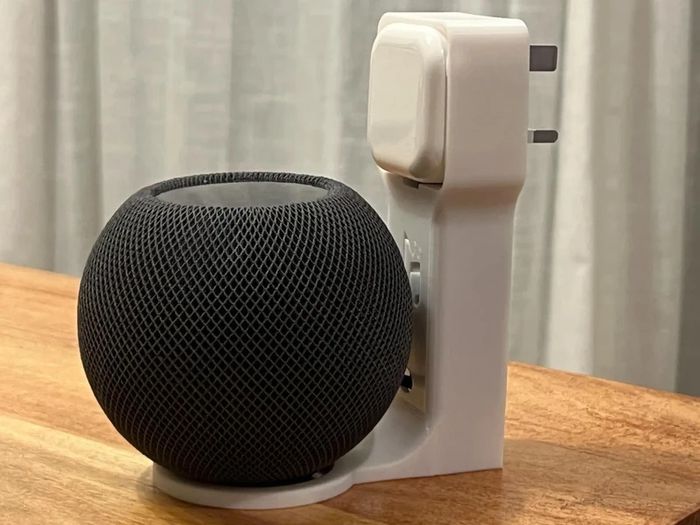 HomePod Mini Holder for UK / Singapore / Hong Kong Power Socket