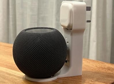 HomePod Mini Holder for UK / Singapore / Hong Kong Power Socket
