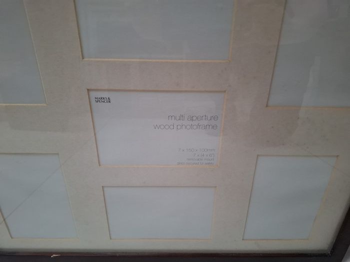 Free wood multi photo frame