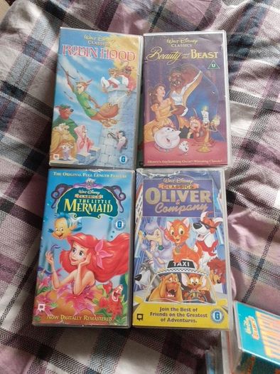 Disney Classics VHS Tapes