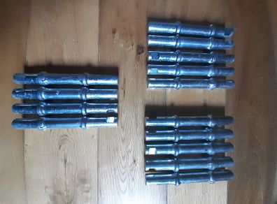 NOS Raleigh type Bottom Bracket Axles x14