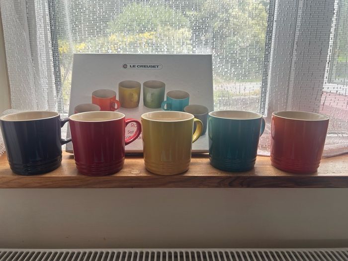 5 Le Creuset Mugs