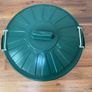 'Curver' plastic bin with handles and clips for securing Image 2