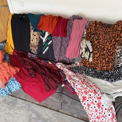 Women's clothes Skirts Dresses midi mini long bundle of 20 size UK8