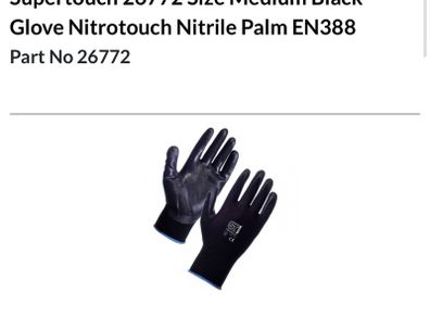gloves nitrotouch 26772 medium
