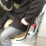 Universal Car Door Handle, Portable Mobility Aid Standing Support, Non-slip Grip, LED Flash Torch, Seat Belt Cutter, Window Breaker Image 6