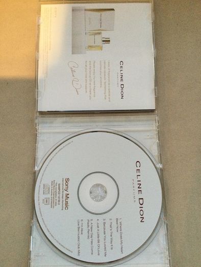 Celine Dion Introducing Celine Dion Parfum Live To Love 6 Track Promo Cd Madonna Kylie