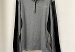 Men's quarter half zip sweatshirt