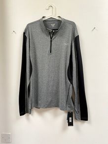 Men's quarter half zip sweatshirt
