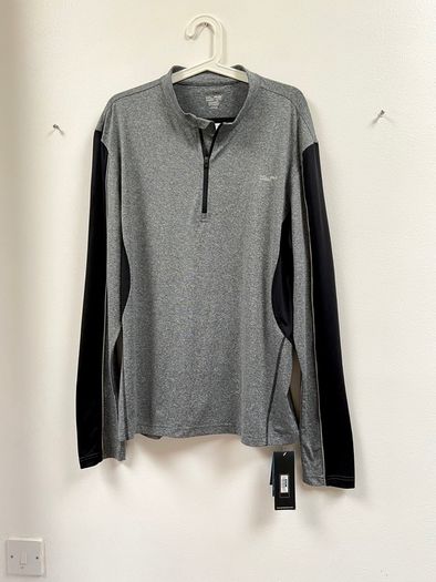 Men's quarter half zip sweatshirt