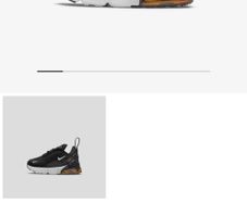Infant boys nike airmax 270 brand new in box