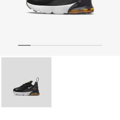 Infant boys nike airmax 270 brand new in box