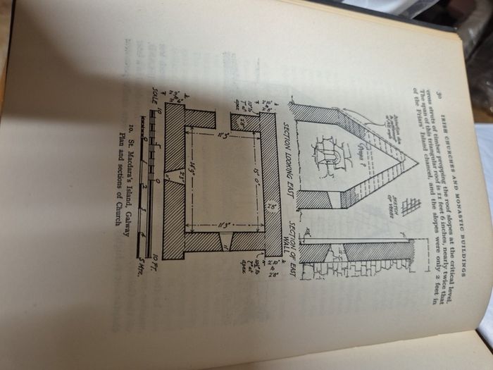 Vintage Irish Churches and Monastic Buildings Volume I Brown Jacket Bookshop 1955