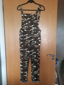Camo overalls