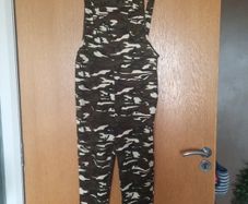 Camo overalls