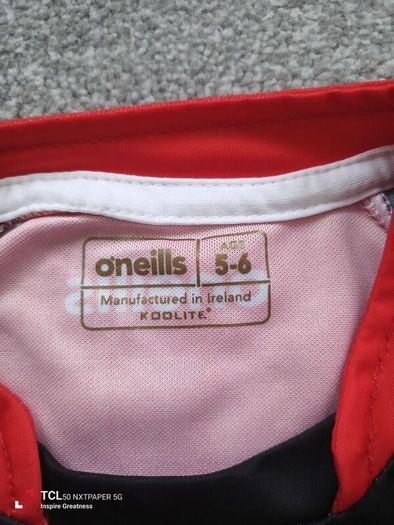 boy's Maynooth football/soccer top.age 5/6